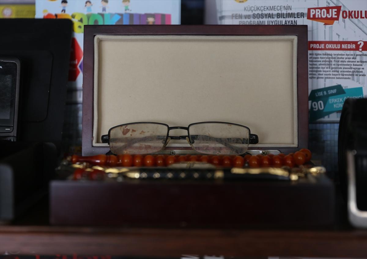 15 Temmuz şehidinden ailesine kanlı gözlüğü kaldı