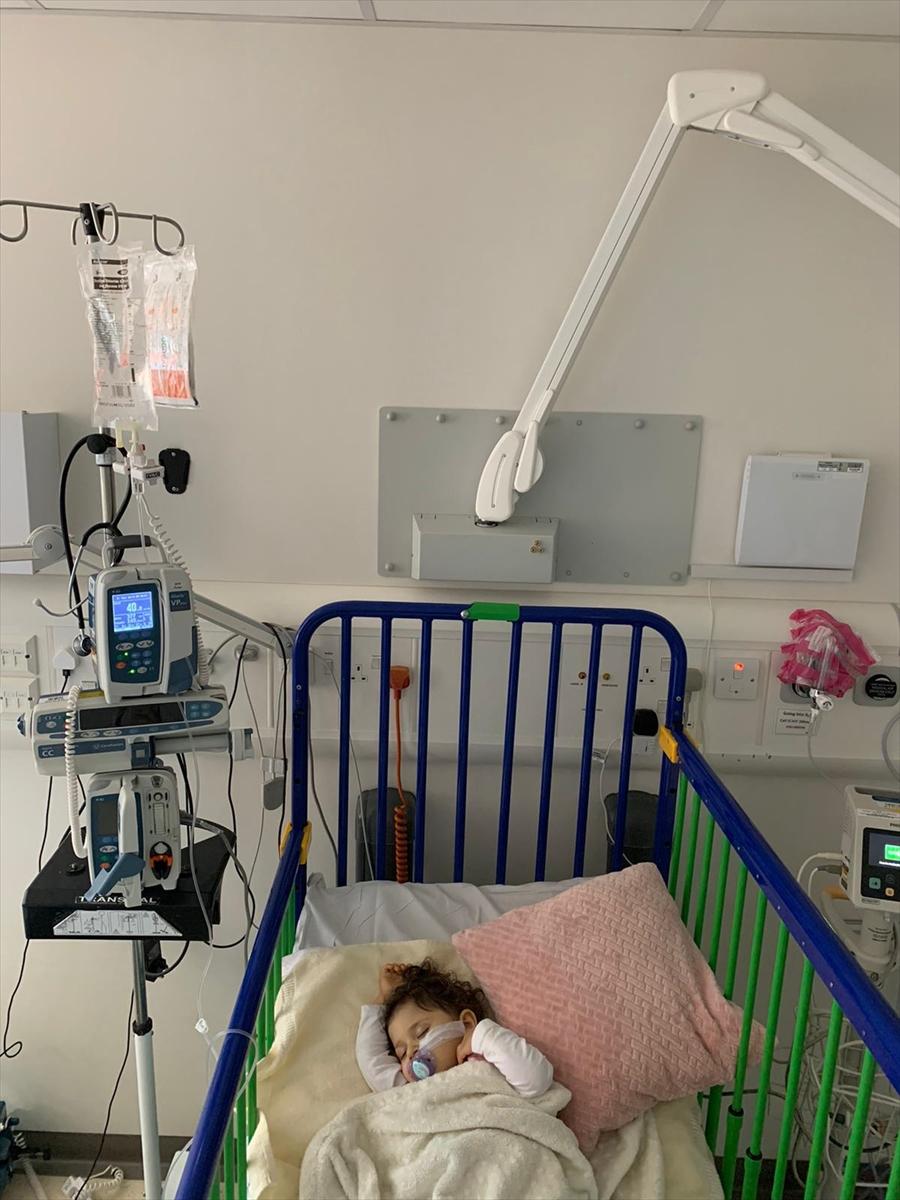 21 aylık Liya, kök hücre nakli bekliyor