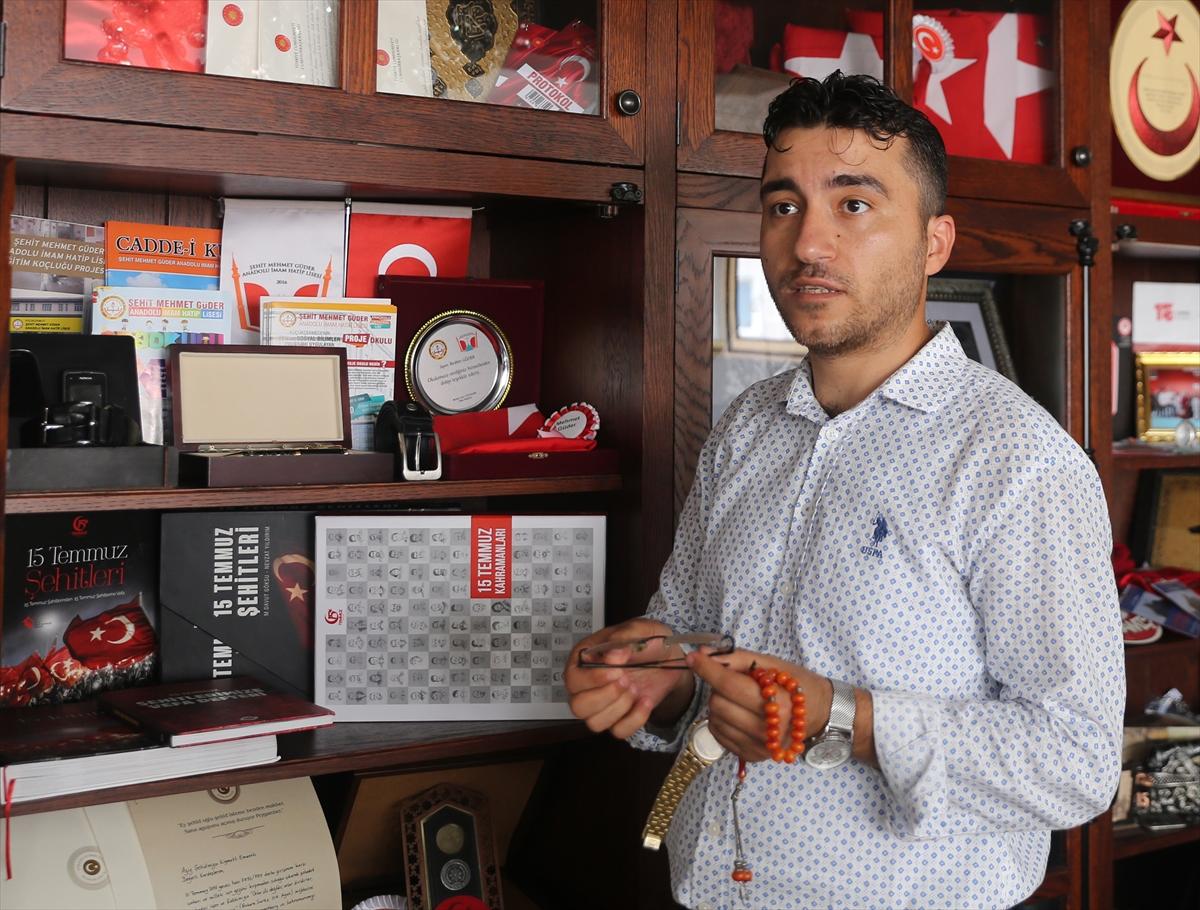 15 Temmuz şehidinden ailesine kanlı gözlüğü kaldı