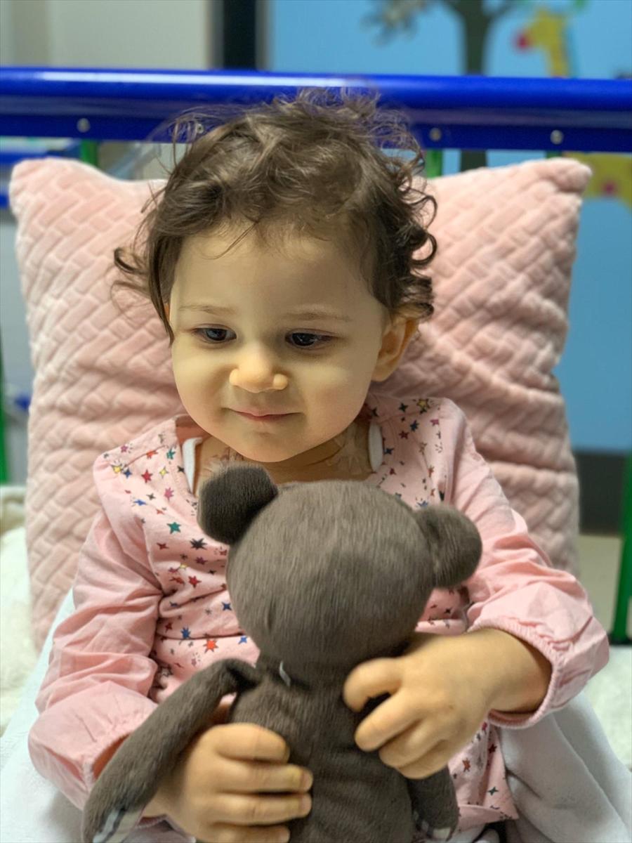 21 aylık Liya, kök hücre nakli bekliyor