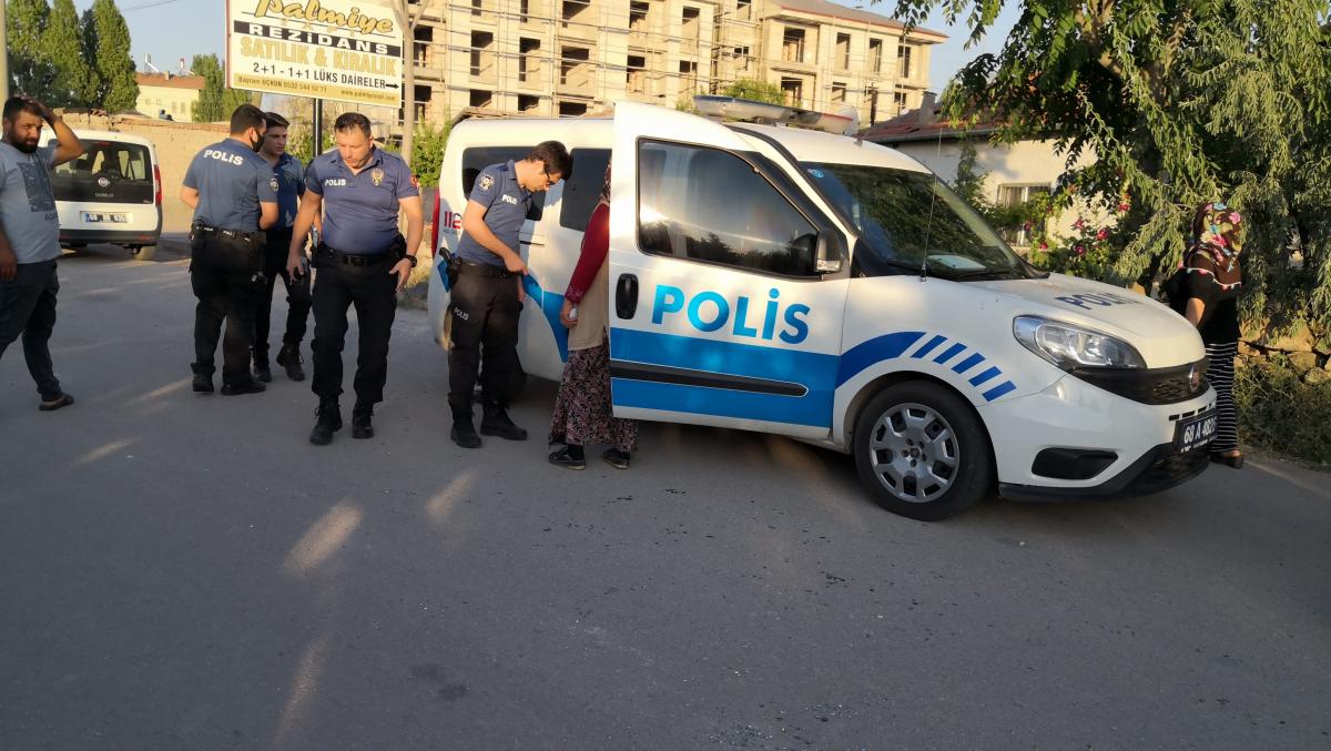 Aksaray'da annenin oğluna isyanı yürek burktu