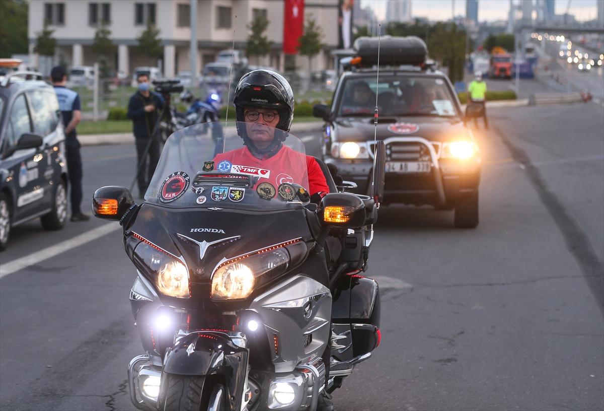 Türkiye Motosiklet Federasyonu'ndan 15 Temmuz sürüşü