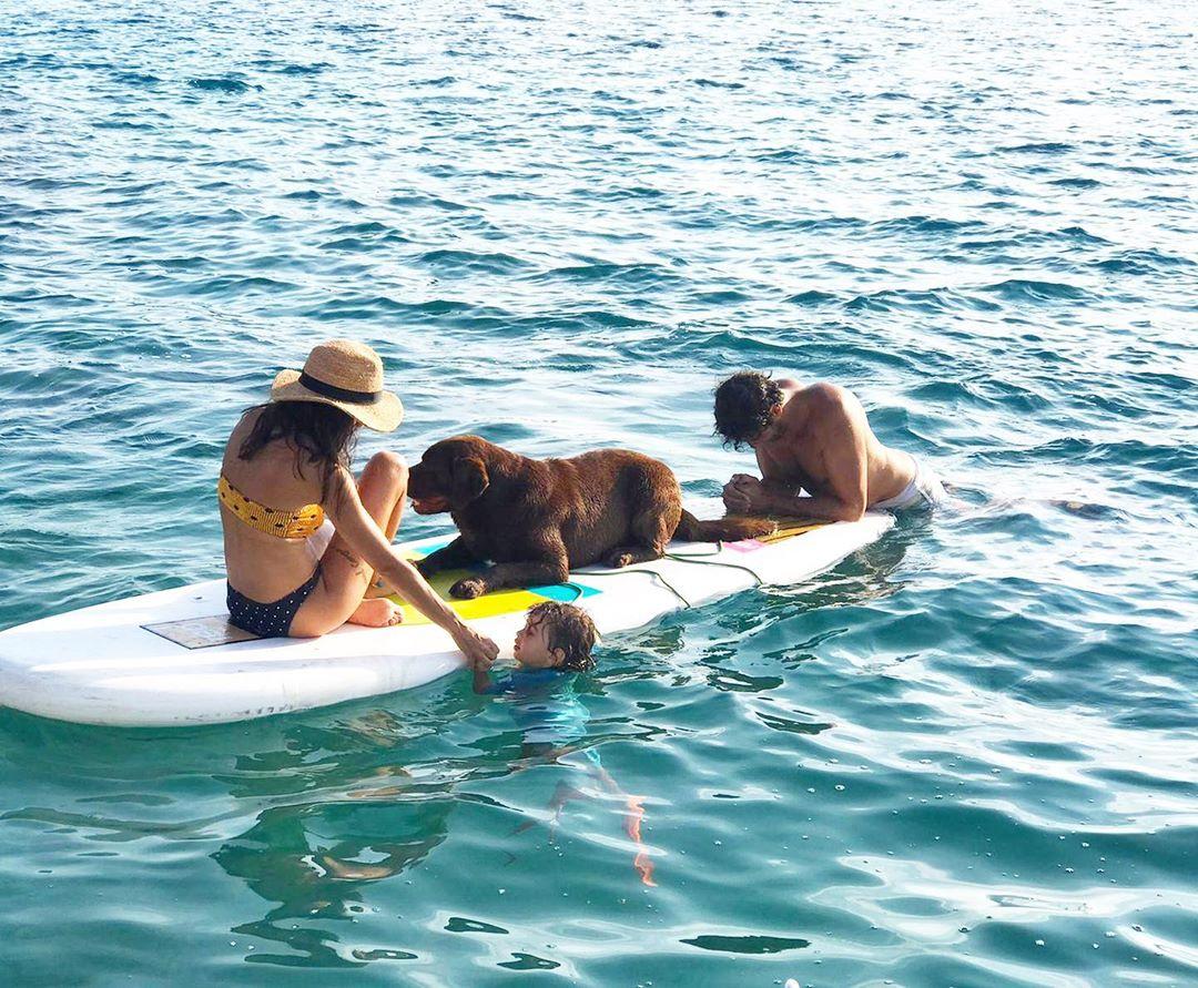 Tanem Sivar'ın tatil pozu