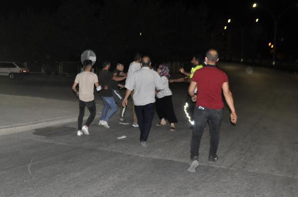 Karaman'da kaza sonrası yaralı yakınları kavga etti