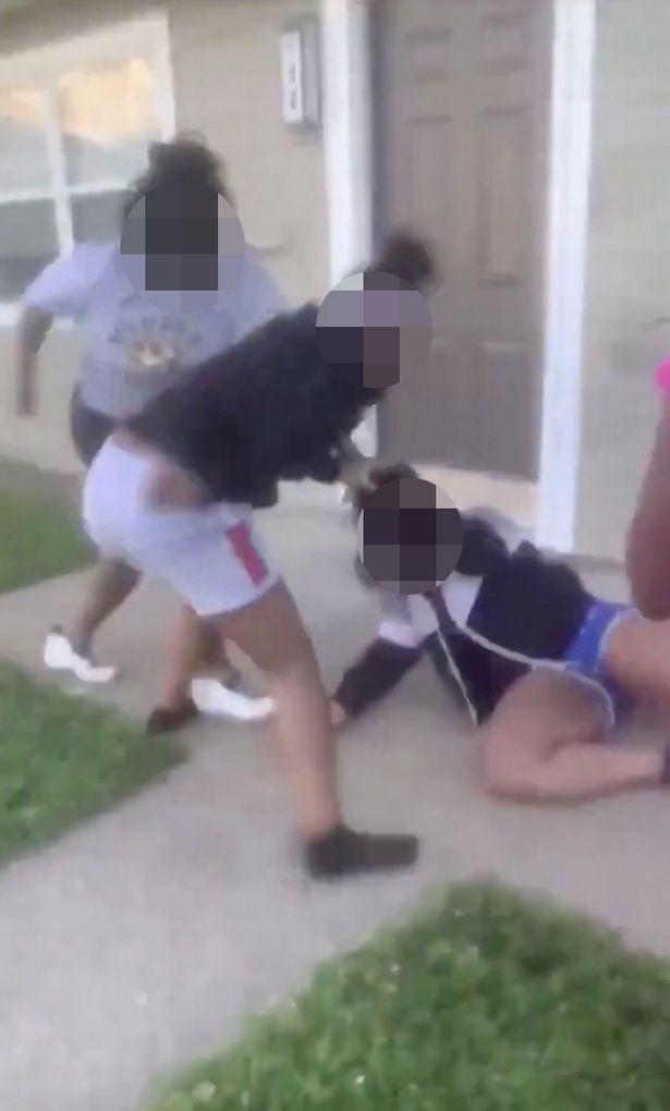 ABD'de hamile kadına dayak