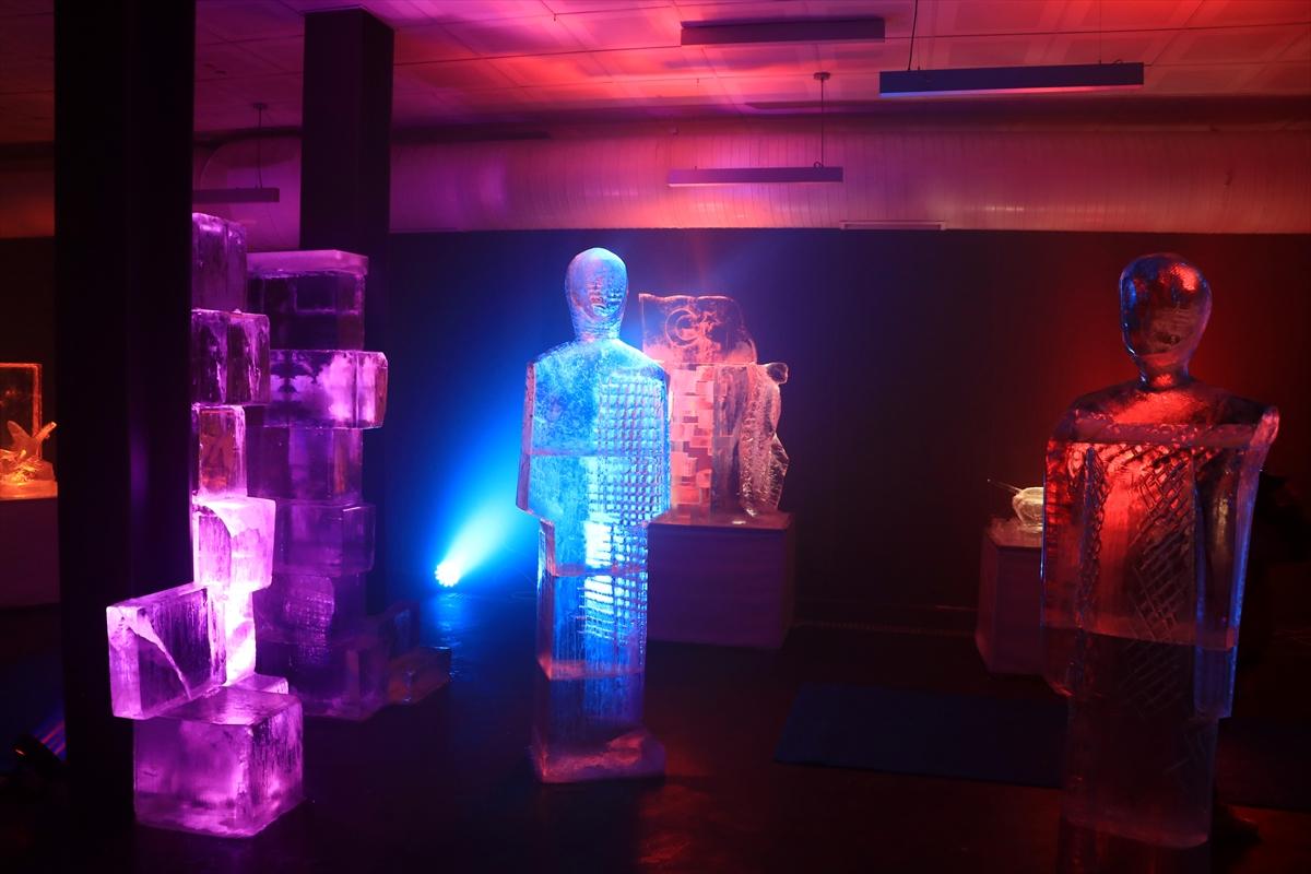 Erzurum'da Türkiye'nin ilk buz müzesi açıldı