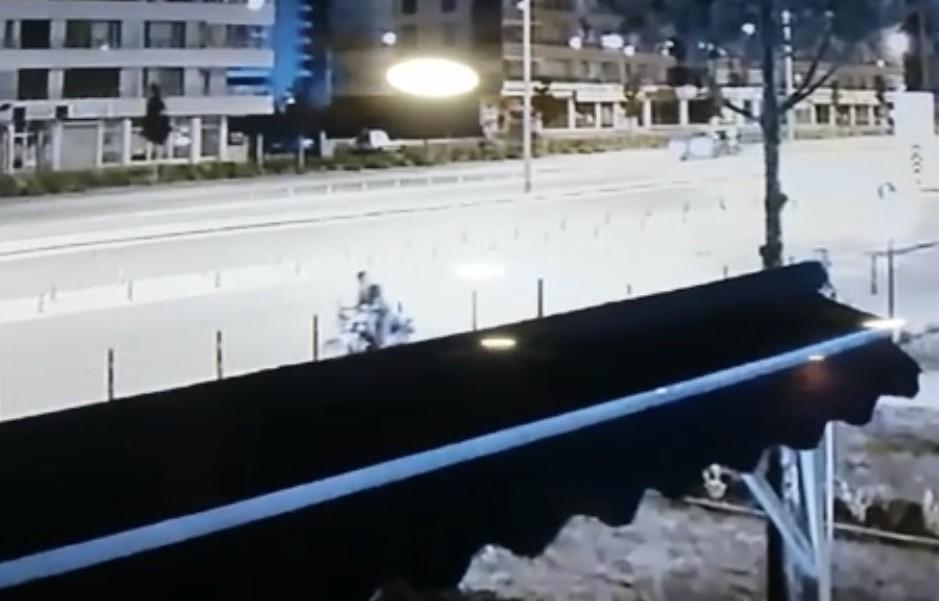 Konya'da motosiklet çalan hırsız