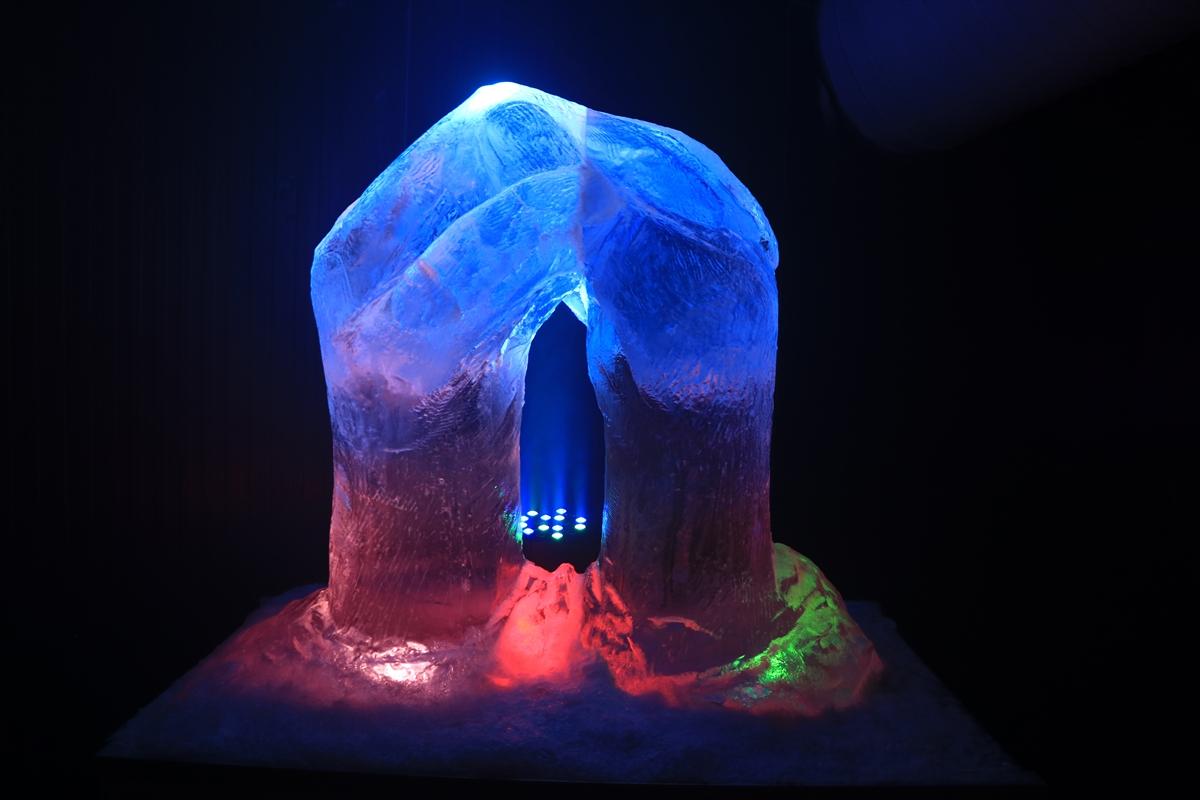 Erzurum'da Türkiye'nin ilk buz müzesi açıldı