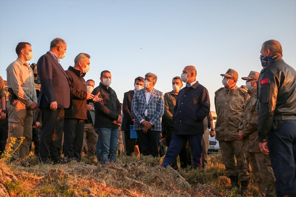 Van'da keşif uçağı düştü: 7 polis şehit