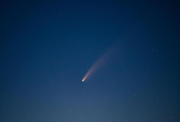 Kuyruklu yıldız Tekirdağ'da görüntülendi