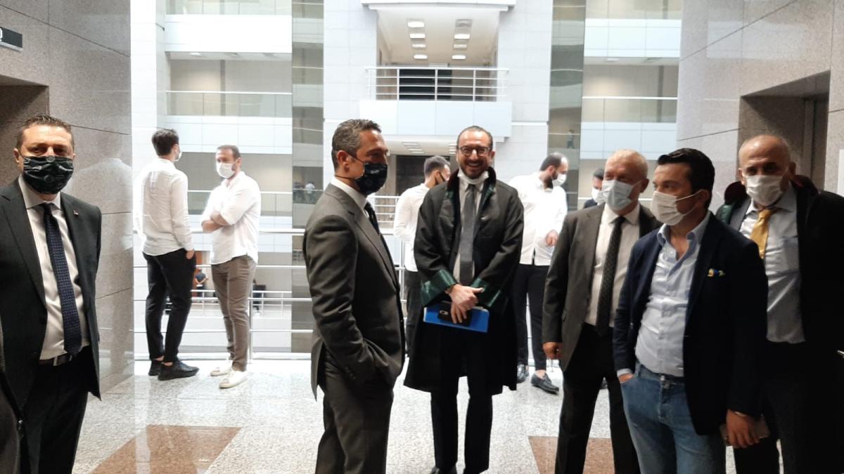 Aziz Yıldırım ile Ali Koç adliyede