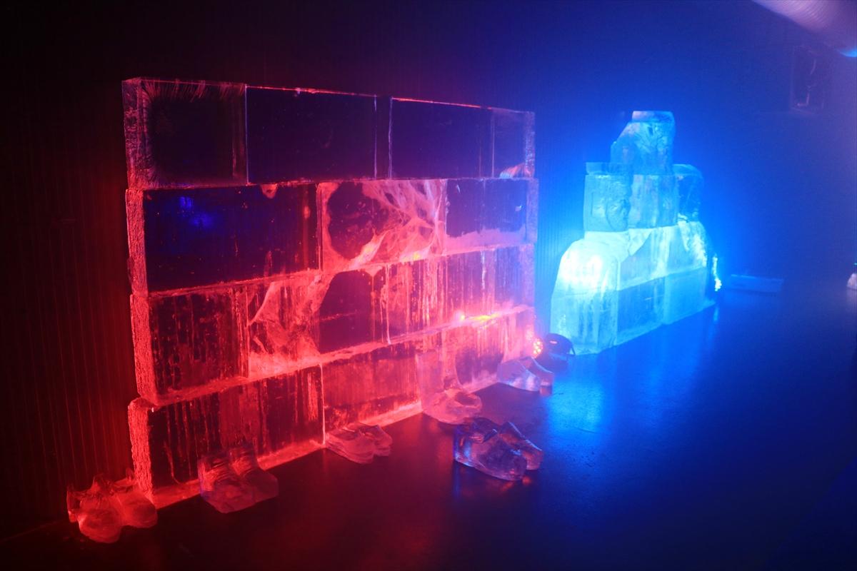 Erzurum'da Türkiye'nin ilk buz müzesi açıldı