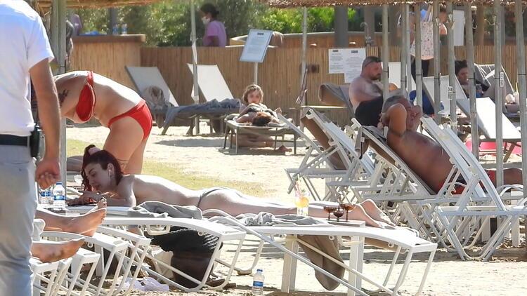 Aslıhan Güner, tatilde