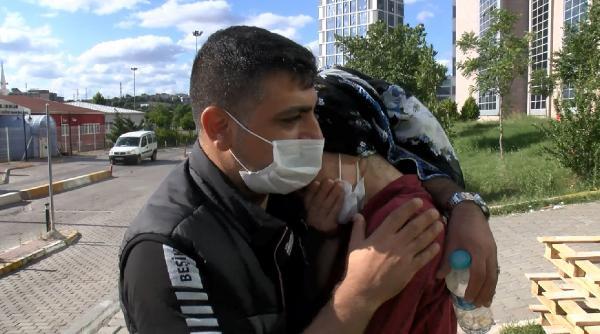 Küçükçekmece'de motosikletliye çarpıp, üzerinden geçti