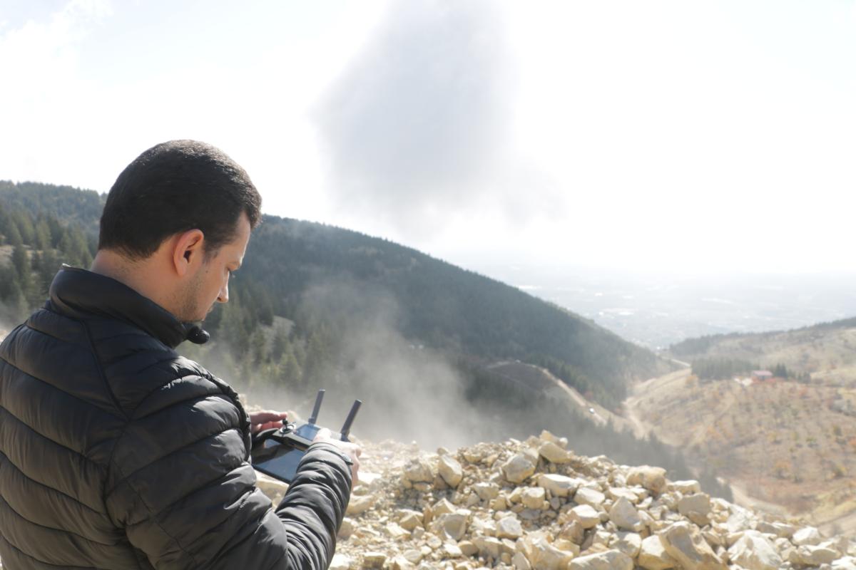 Kahramanmaraş'ta drone uçuran kişiye 8 bin lira ceza