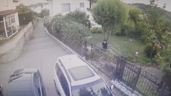 Sarıyer'de villaya giren hırsız yakalandı