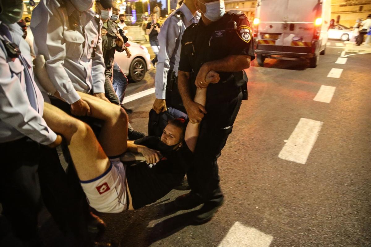 İsrail'de Başbakan Netanyahu karşıtı gösteri düzenlendi