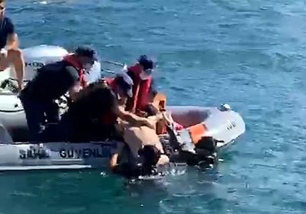 Sarıyer'de denize giren vatandaş, ölümden döndü