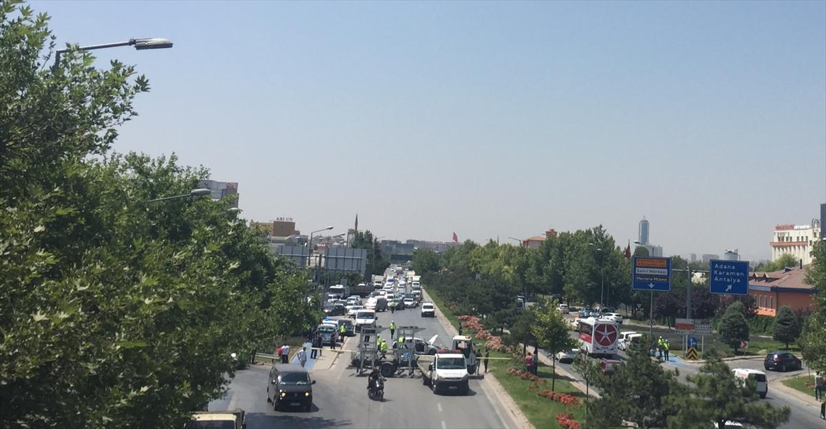 Konya'da taksi ile otomobil çarpıştı: 1 ölü, 5 yaralı