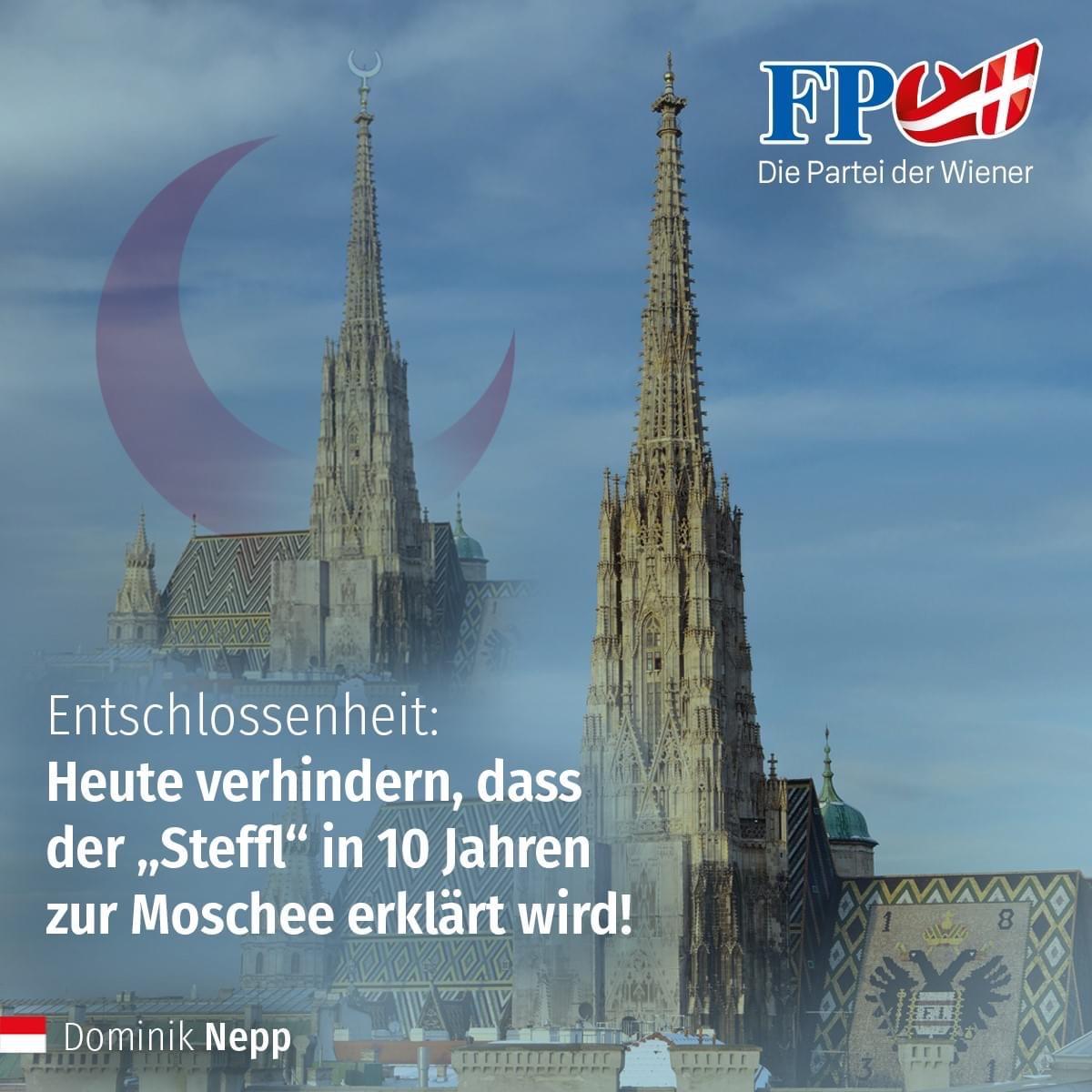 Avusturya Özgürlük Partisi Ayasofya paylaşımı yaptı