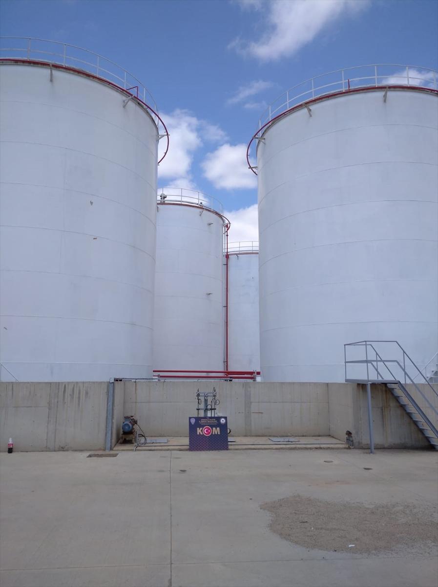 Kırıkkale'de 2 milyon 685 bin litre kaçak mazot bulundu