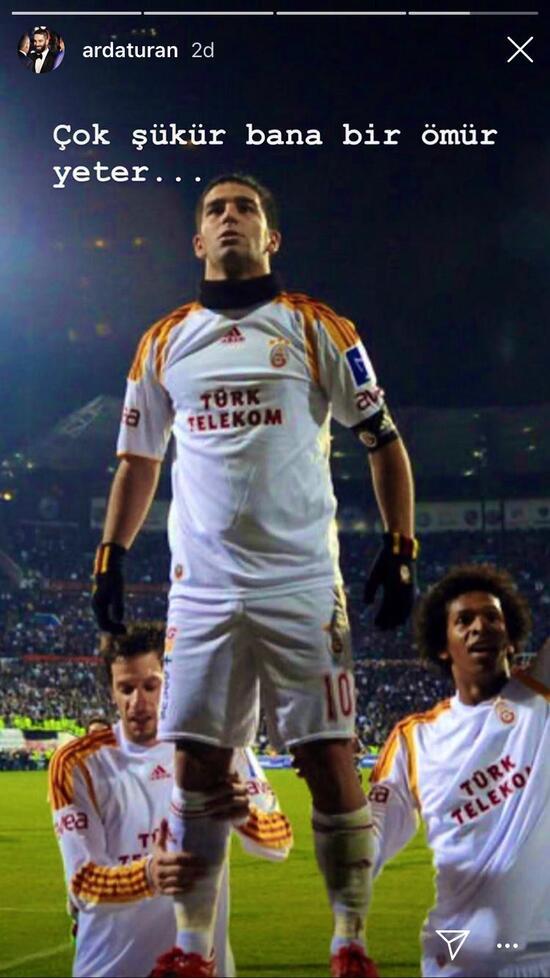 Arda Turan'dan dikkat çeken paylaşım