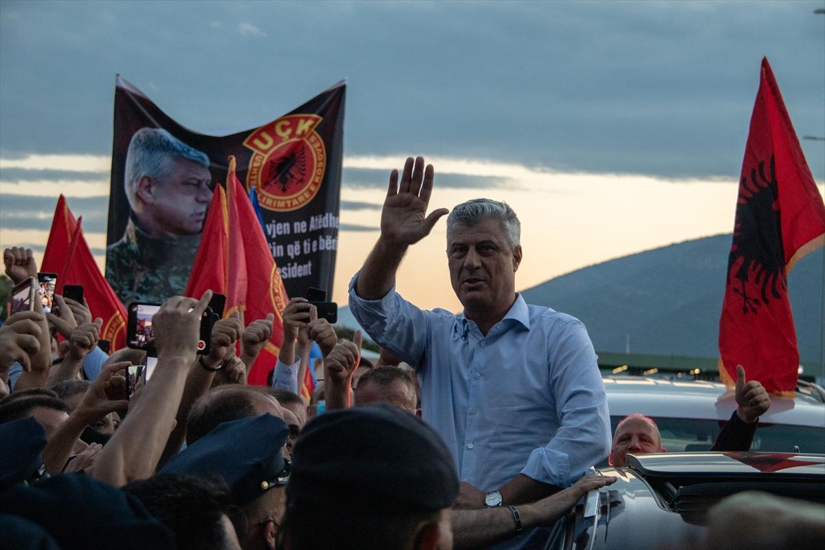 Hashim Thaçi sorgusunun ardından ülkesine döndü