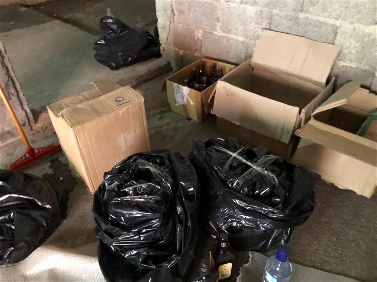 Adana'da kaçak içki operasyonu