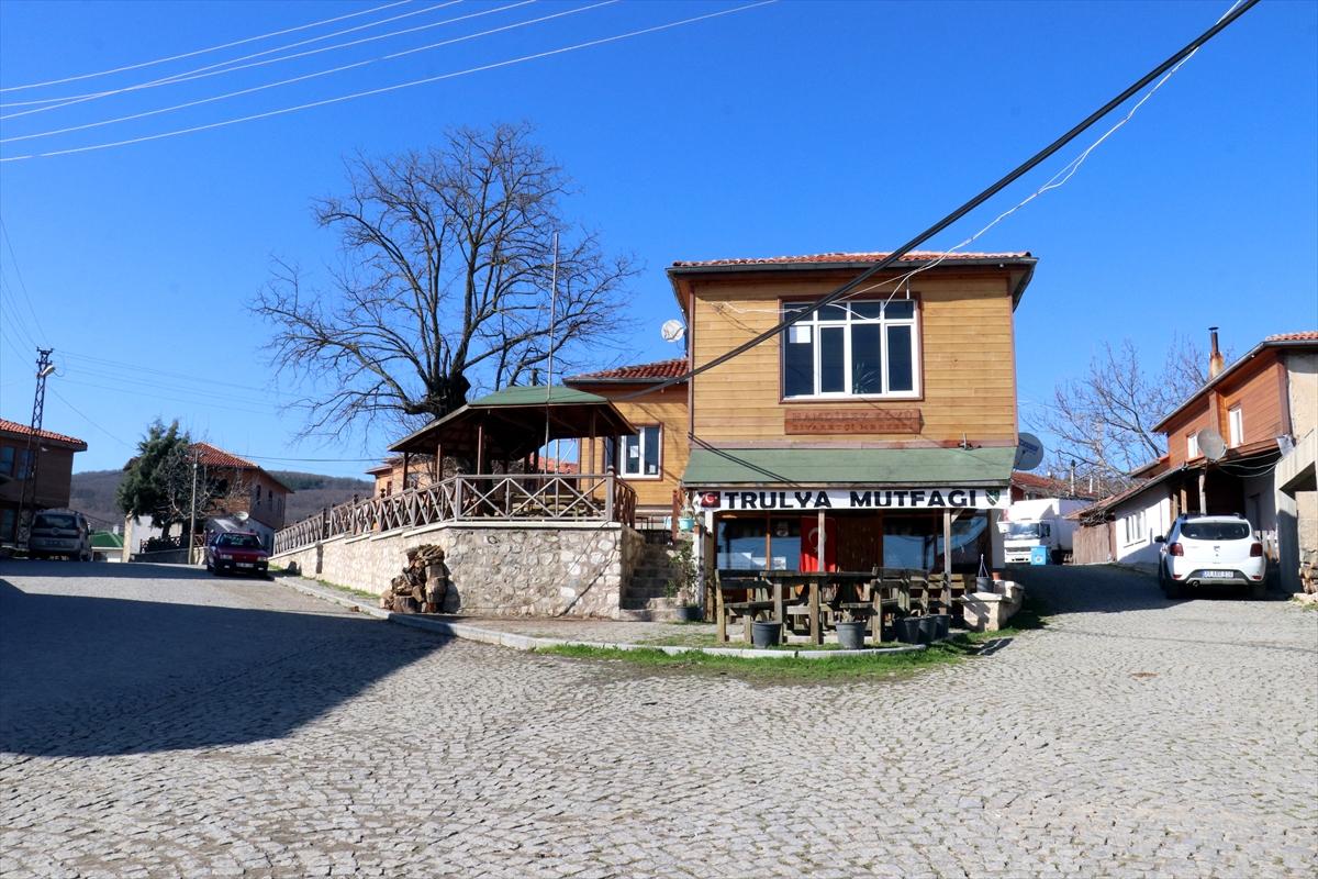 Veresiye duvarı bulunan köy