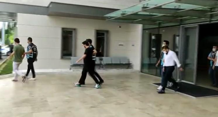 Silivri'de düğün konvoyunda makas atan sürücüler