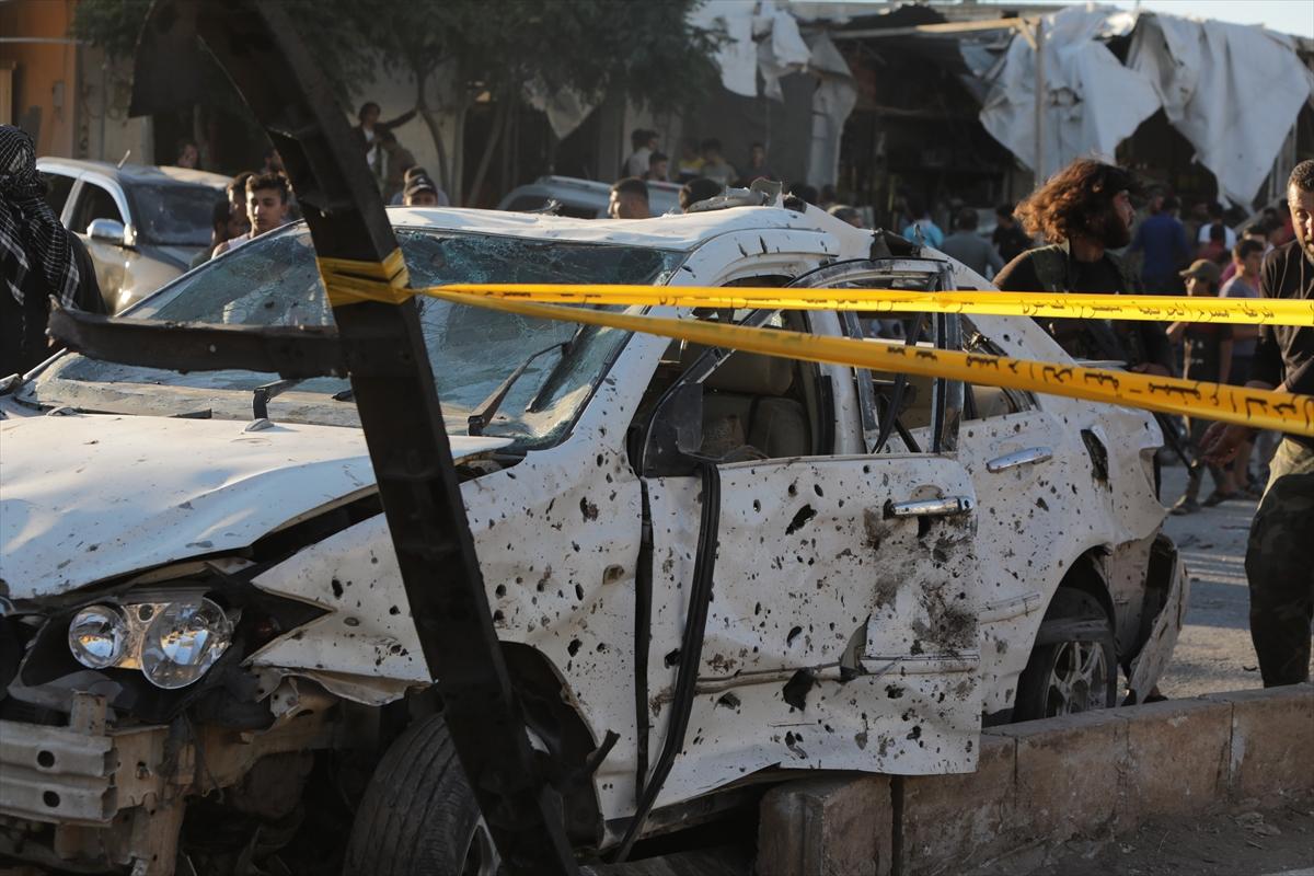 Azez'de bomba yüklü araç patladı: 7 ölü, 100 yaralı