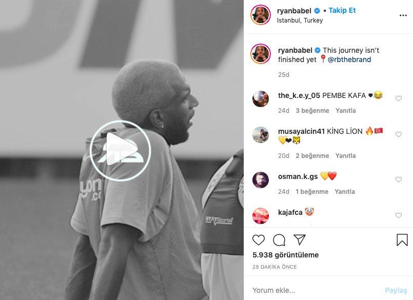 Ryan Babel: Bu yolculuk henüz bitmedi