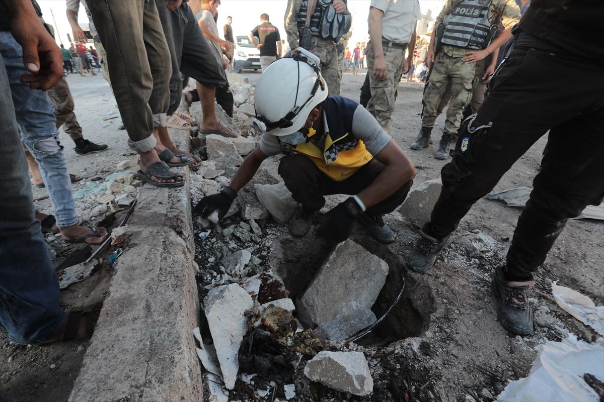 Azez'de bomba yüklü araç patladı: 7 ölü, 100 yaralı