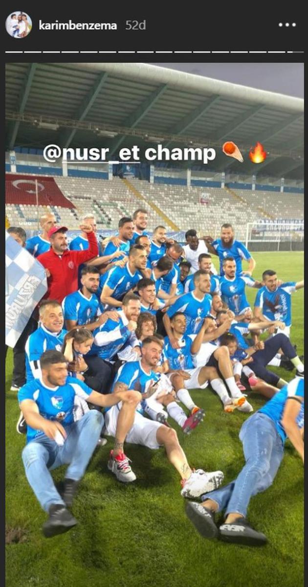 Ribery ve Benzema’dan Erzurumspor paylaşımları