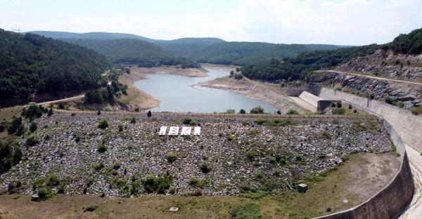 İstanbul'un su ihtiyacını karşılayan barajlar kurudu