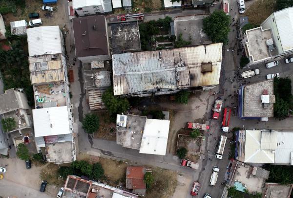 Bursa'da tekstil fabrikasında yangın çıktı