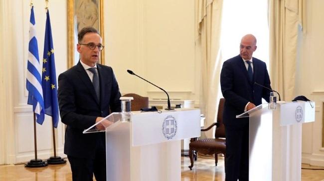 Alman ve Yunan bakanların Doğu Akdeniz açıklamaları