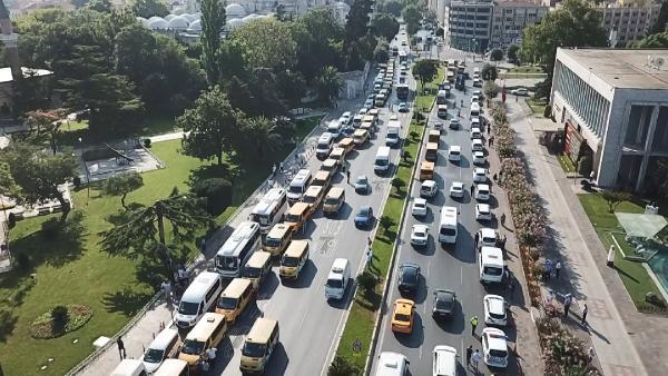 Dolmuşçular: Plakalarımız taksi plakasına çevrilsin