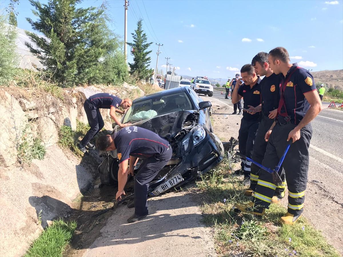 Sinop Valisi Karaömeroğlu trafik kazası geçirdi