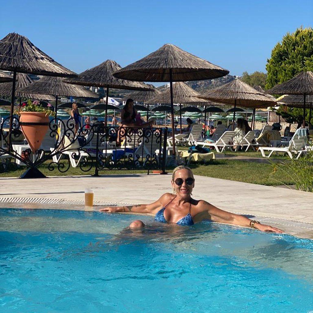 Billur Kalkavan'ın tatil fotoğrafları