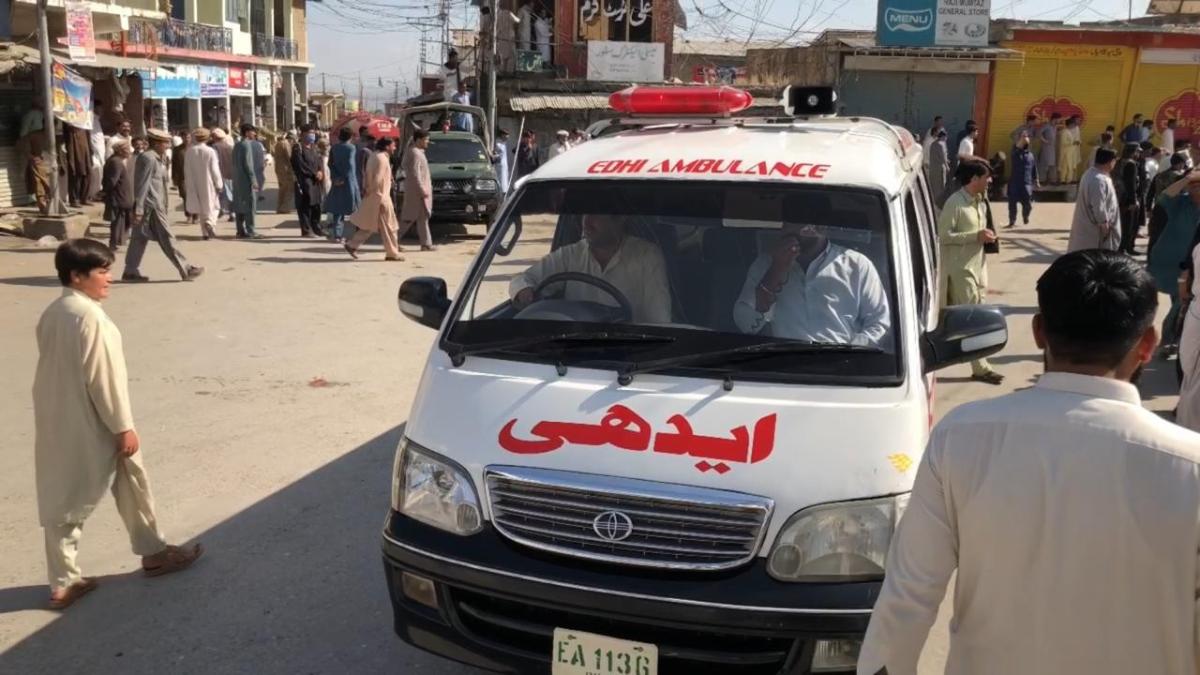 Pakistan'da pazar yerinde patlama