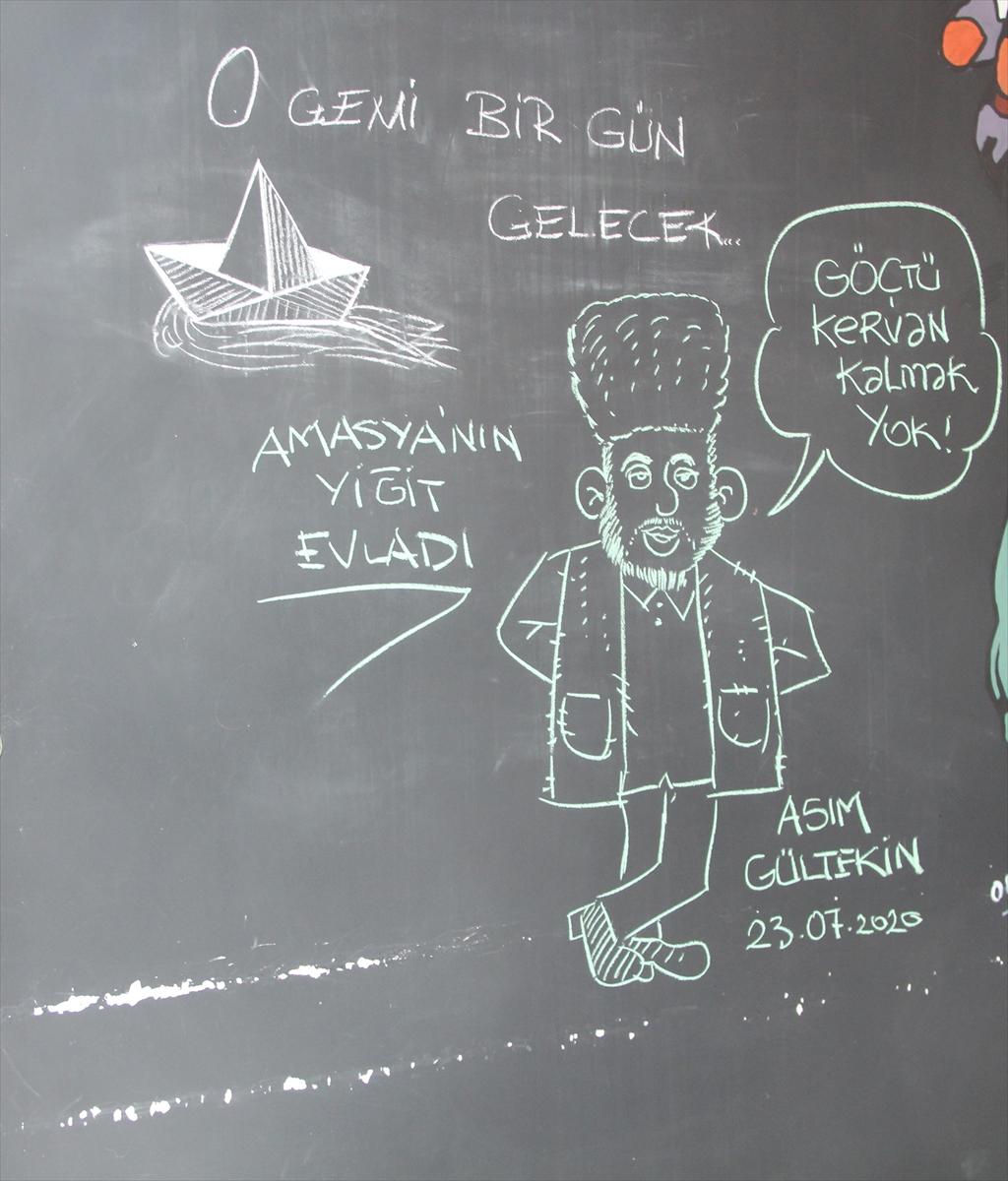 Yazar Asım Gültekin, Amasya'da son yolculuğuna uğurlandı