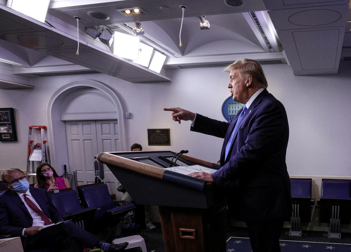 Donald Trump vakaların artışında protestocuları suçladı