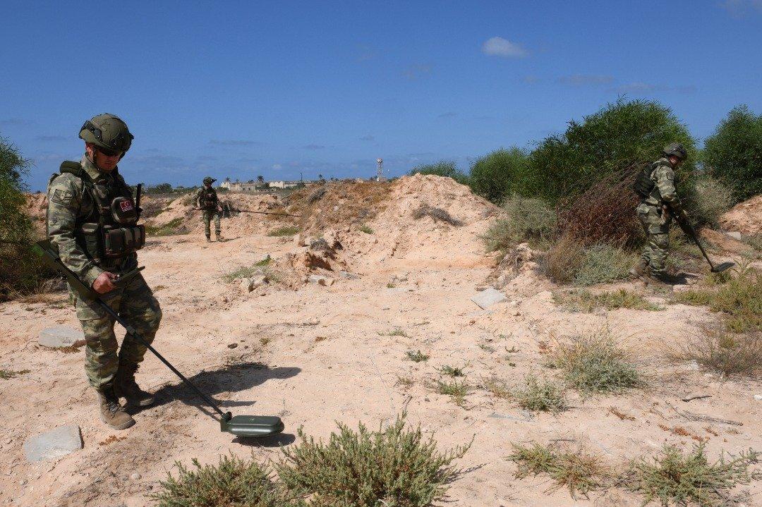 MSB: Libya'da mayın temizleme çalışmaları devam ediyor