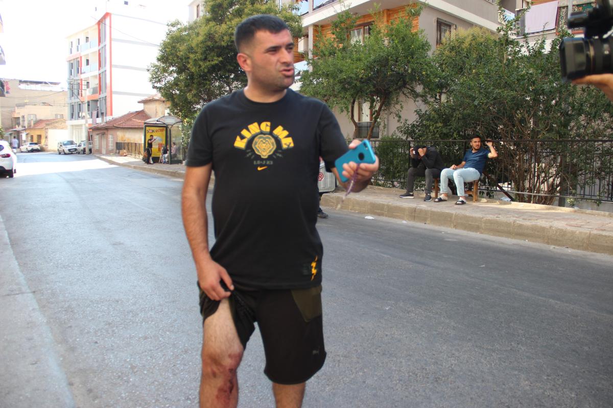 İzmir'de motosikletli, kediyi ezmemek için kaza yaptı