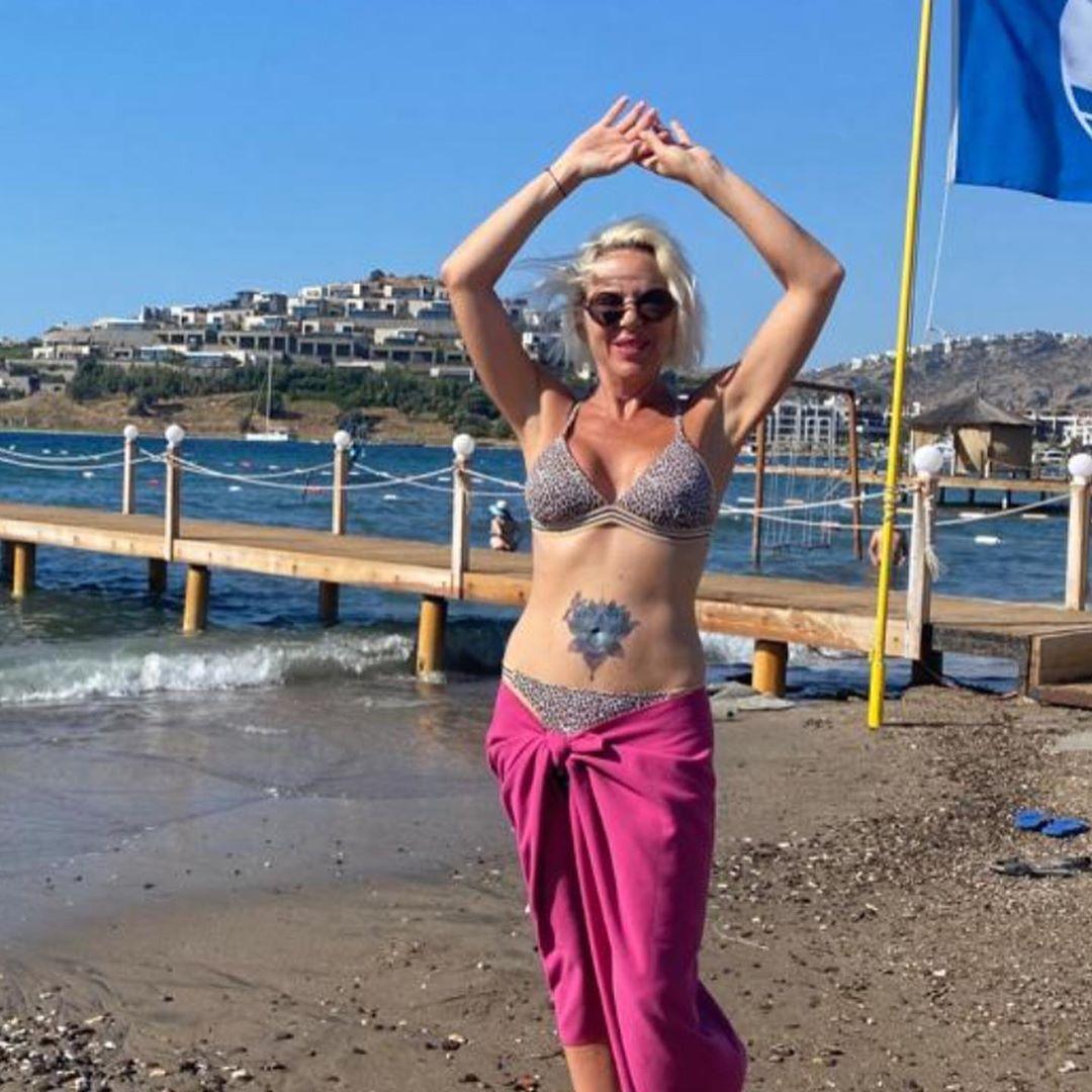 Billur Kalkavan'ın tatil fotoğrafları