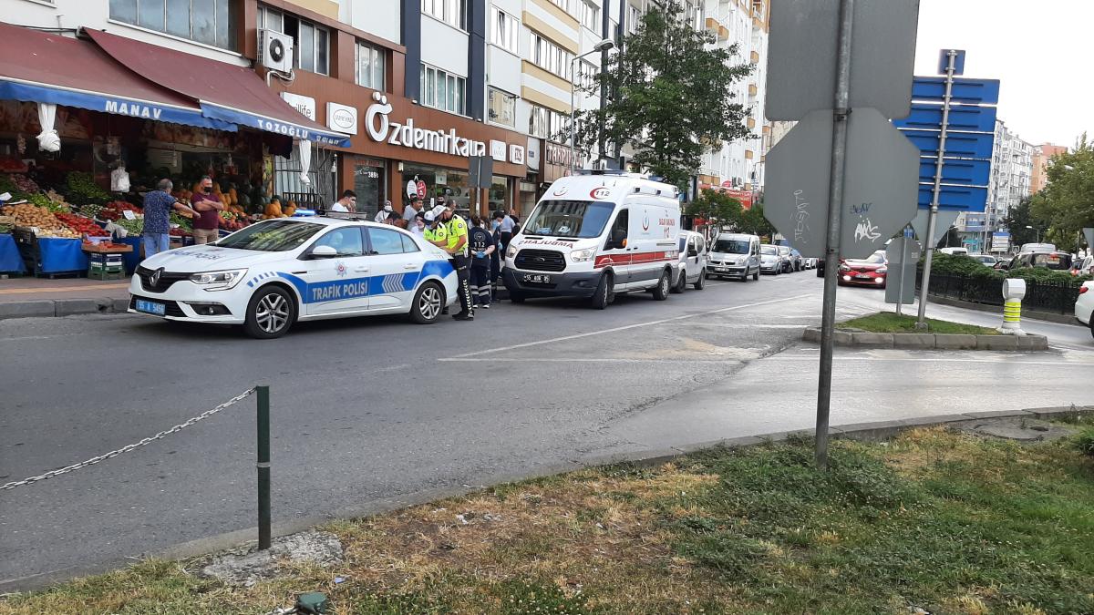 Samsun'da hasta taşıyan ambulans kaza yaptı