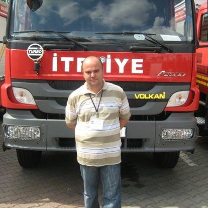 Zonguldak'ta itfaiye eri yangın esnasında kriz geçirdi