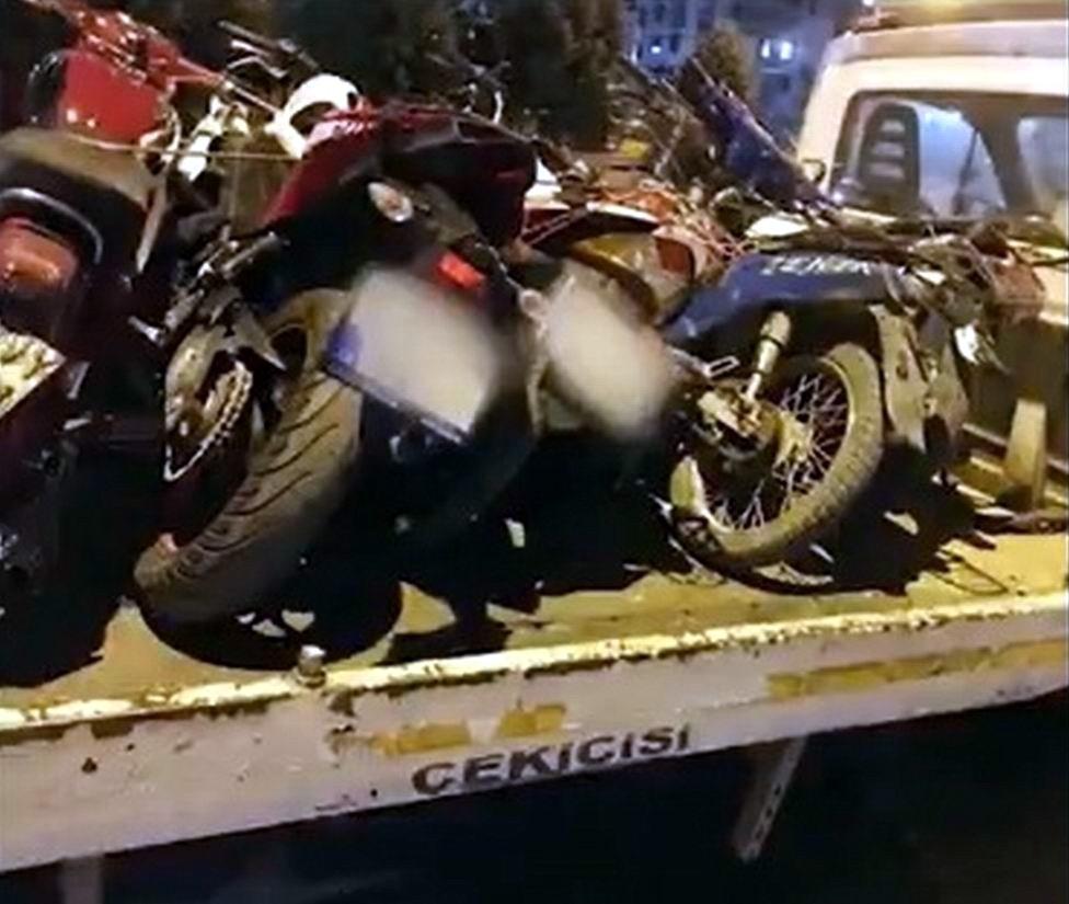 Konya’da kural ihlali yapan bin 313 sürücüye 477 bin lira