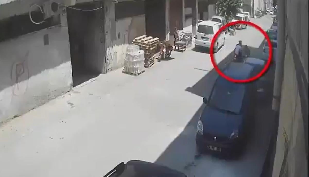 Gaziantep’te kapkaç anı kameralara yansıdı